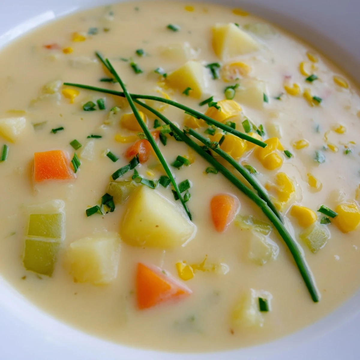 Creamy Corn Chowder Soup