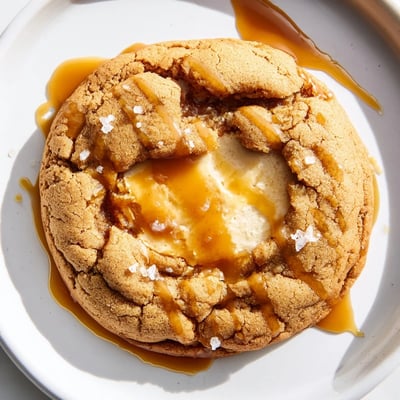 Caramel Cheesecake Cookies